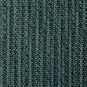 Teal woven fabric sample with a grid pattern, matte finish, and uniform texture; label reads "bonaldo fabrics fabric(must) nacherro md45".